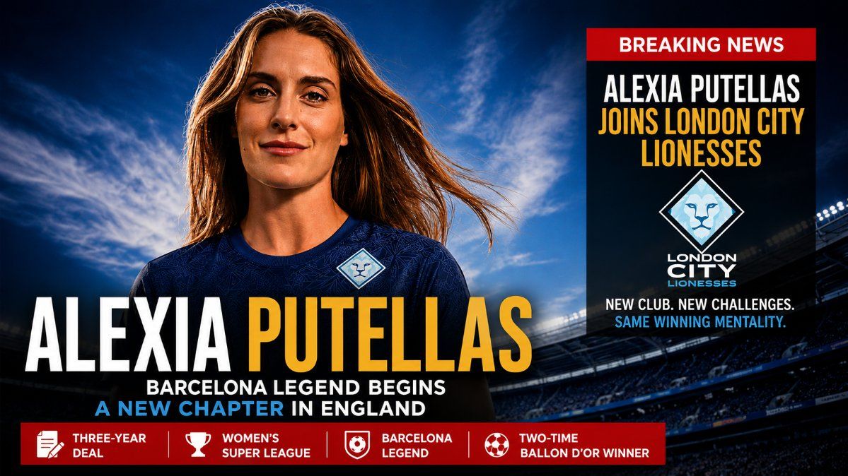 Alexia Putellas Joins London City Lionesses: Transfer News, Career Highlights and What Comes Next