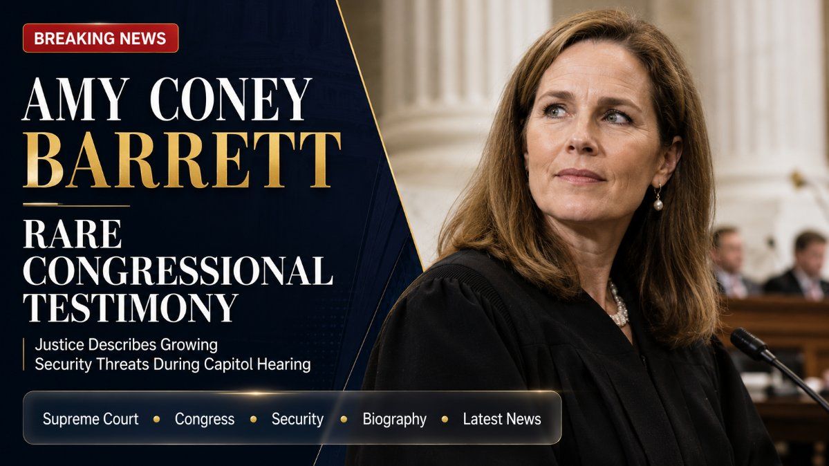 Amy Coney Barrett Biography (2026): Supreme Court Testimony, Security Concerns, Latest News, Career & More