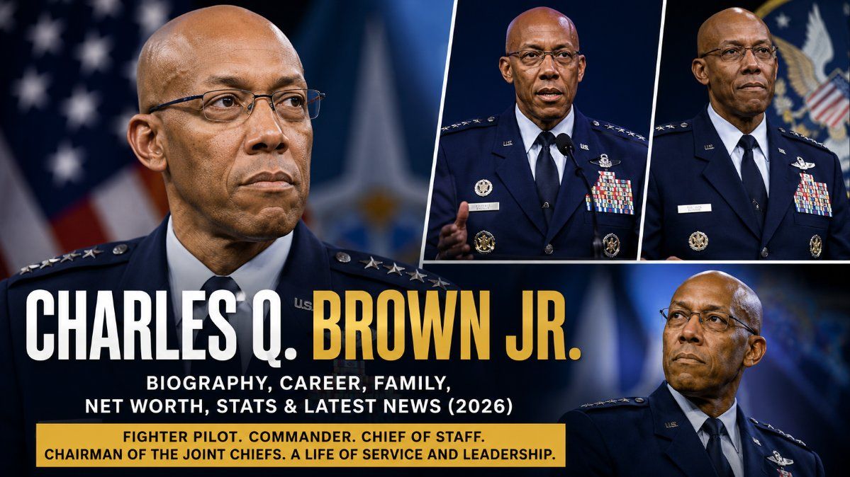 Charles Q. Brown Jr. Biography (2026): Age, Wife, Military Career, Education, Net Worth, Awards & Leadership