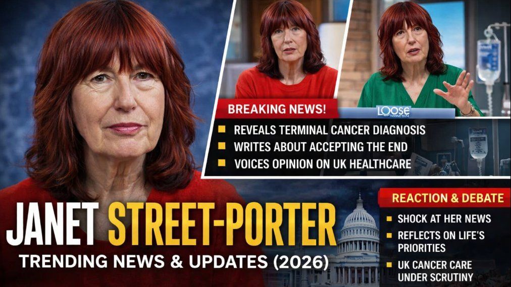 Janet Street-Porter Latest News (2026): Loose Women Star Speaks Out on State Pension, TV Return & Life Story