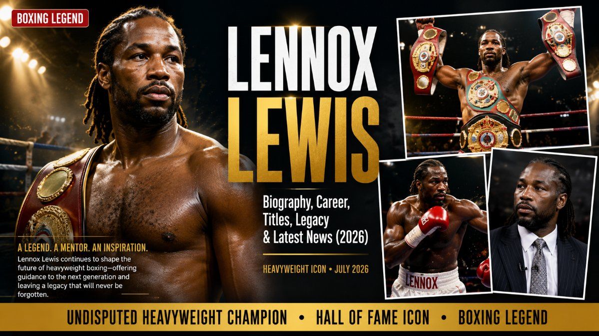 Lennox Lewis Biography (2026): Latest Boxing News, Career, Records, Family, Net Worth & More