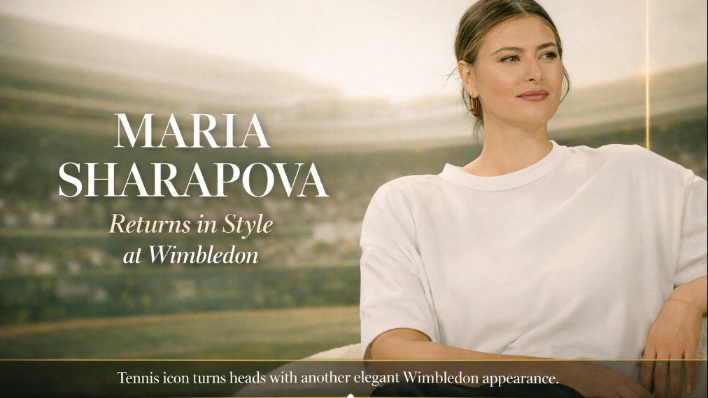 Maria Sharapova Biography (2026): Wimbledon Appearance, Latest News, Career, Family, Net Worth & More